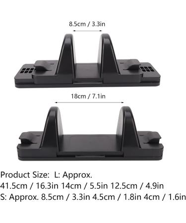 PSOAS Release Tool - Adjustable Deep Tissue Muscle Massage Kit for Men & Women | Portable Back Massager (2 Pieces) - Black - Buy Online on GoSupps.com