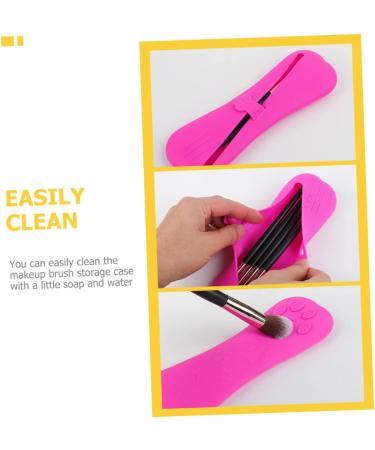 FRCOLOR Portable Makeup Brush Bag Brush Organizer Bag - Buy Online on GoSupps.com