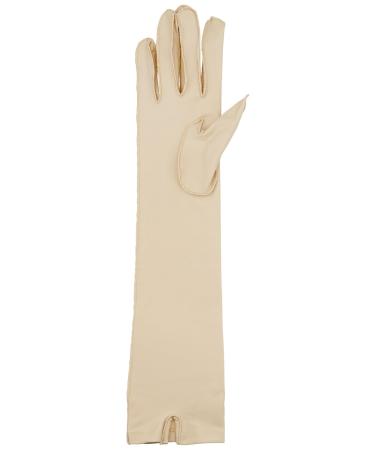 Buy Rolyan Forearm Length Right Compression Glove - Full Finger Sleeve for Edema Swelling & Varicose Veins Large Size International Shipping - Buy Online on GoSupps.com