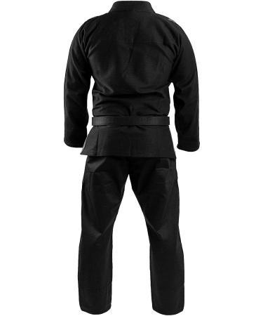 Venum Contender Evo BJJ Gi Black A2.5 - Premium Brazilian Jiu Jitsu Gi - Buy Online on GoSupps.com