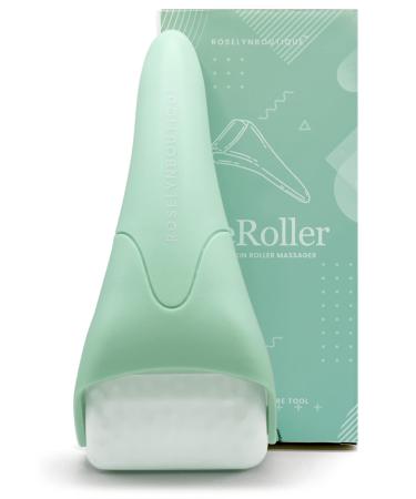 Ice Roller for Face Facial Skin Care Tools Face Roller Massager Cryotherapy - Reduce Puffiness Migraine Pain Relief (Green)