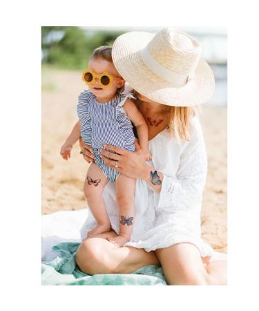 100 Styles Butterfly Temporary Tattoos for Girls & Women - Perfect Party Favors for Kids - Hohamn - Buy Online on GoSupps.com