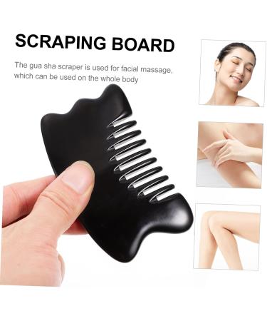 Buy Fomiyes 2-Pack Scalp Massager Comb | Effective Massage & Relaxation Tool for Home Use | Scalp Ridge Ochsenhornkamm Design - Buy Online on GoSupps.com
