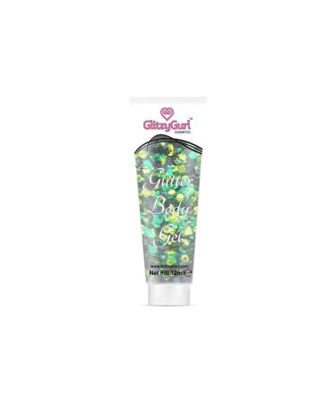 Holographic Glitter Face and Body Gel 12ml Cosmetic Glitter Body Glitter Hair Glitter Gel (Enchanted Forest)