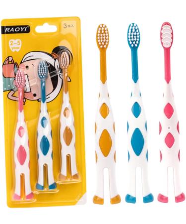 Solustre 18-Pack Children's Travel Toothbrush Set | Bulk Toothbrushes with Rubber Protection for Kids' Oral Care - Buy Online on GoSupps.com