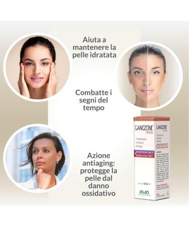  AVD REFORM AVD REFORM | Ganozone Anti-Aging Cream with Ozonated Sunflower Oil and Reishi Antioxidant Regenerating Deeply Hydrating 50 ml Made in Italy - Buy Online on GoSupps.com