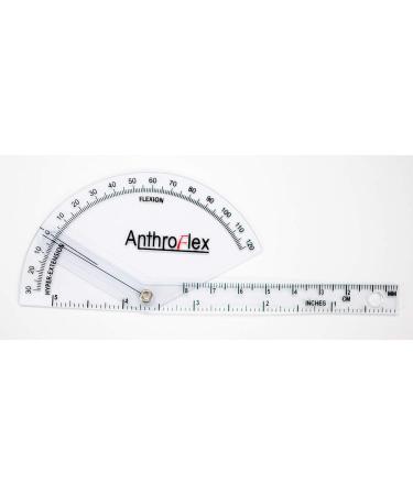 AnthroFlex 4-Piece Goniometer Set - 30 & 20 cm for Physiotherapy | Finger & Spine Measurement - International Shipping - Buy Online on GoSupps.com