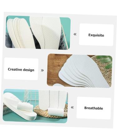 NOLITOY 100 Pairs Thin Insoles - Comfortable Summer Shoe Inserts Non-Slip Sweat-Absorbing Relief Shoe Pads for All-Day Comfort - Buy Online on GoSupps.com