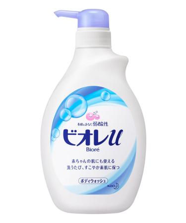 Biore U Bodywash - Fresh Floral Scented - Pump 480mL Health and Beauty