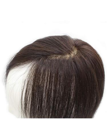 Shop Human Hair Clip-In Hairpiece 28cm Mono Topper for Thinning Hair - Side Parting Solution - Buy Online on GoSupps.com