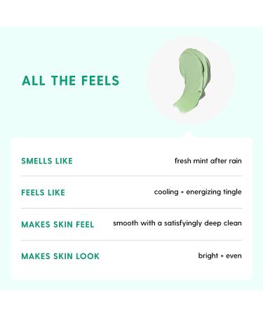 Kinship Mint Mud Deep Pore Detox Mask - 2 oz - Bentonite & Kaolin Clay with Lactic Acid - Balances Oil, Unclogs Pores, Improves Blemishes - Buy Online on GoSupps.com