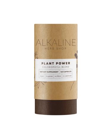 Alkaline Herb Shop Plant Power Supplement 140 Capsules (Chlorophyll)