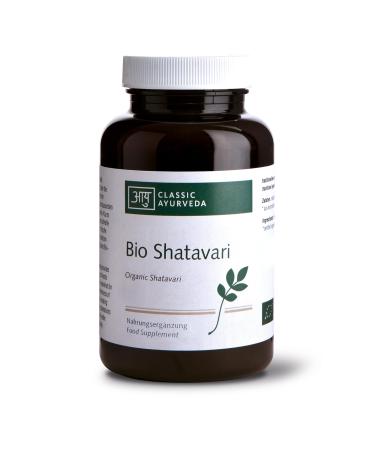 Classic Ayurveda - Shatavari - tablets - 180 g (approx. 450 tablets) - organic certified - bottled and controlled in Germany