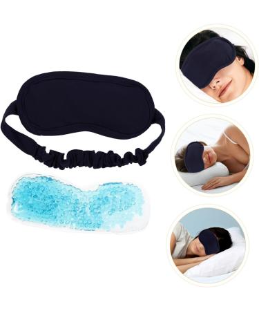Beaupretty 1 Set Gel Eye Mask Travel Eye Patch Mask with Adjustable Strap Airplane Eye Cooling Masks Airplane for Eye Masks for Puffiness Cold Hot Eye Goggles Sensation Cotton As Shown 17X9X1CM - Buy Online on GoSupps.com