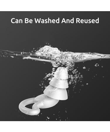 Ear Plugs for Noise Reduction - Super Soft Comfort for Sleeping Swimming Concerts & More | Best Hearing Protection (Black - Buy Online on GoSupps.com