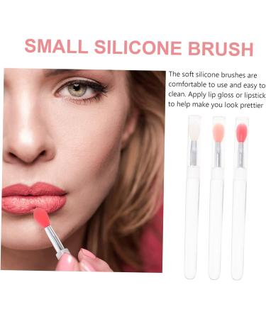 PLAFOPE 6pcs Lip Brush Cosmetic Lipstick Brush Makeup Lipstick Applicator Lip Balm Applicator Eye Shadow Applicator Silicone Lip Mask Brush Lip Balm Brush Makeup Use Lipstick Brush - Buy Online on GoSupps.com