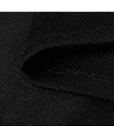 Bigfanshu Womens Hoodies Solid Lace Up Drawstring Long Sleeve Sweatershirt Hoodie Tops Autumn Loose Sweatshirt Female Black - Buy Online on GoSupps.com