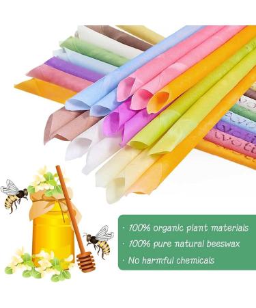 Aucenix All-Natural Ear Candles - Beeswax Ear Cleaner with 8 Protective Discs & Colors for Effective Ear Wax Removal - Buy Online on GoSupps.com