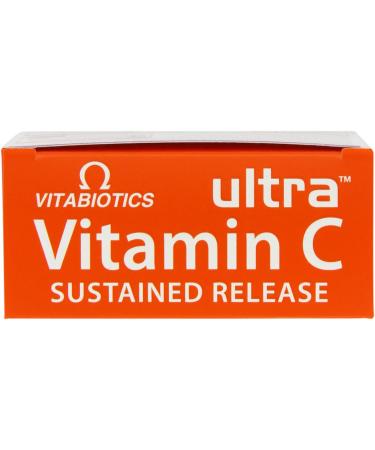 Vitabiotics Ultra Vitamin C Tablets 60 Count - Sustained Release with Bioflavonoids - Buy Online on GoSupps.com