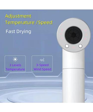 Rechargeable Hair Dryers Cordless Fast Charge Portable Travel Hairdryer with Concentrator Gifts for Women - Buy Online on GoSupps.com