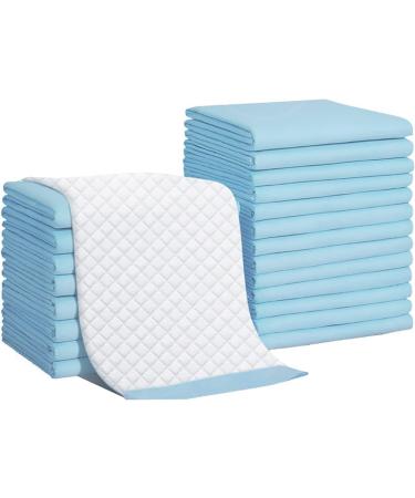 40 Count Dog Pee Pads Extra Large 23.6"x35.4" X-Large Training Puppy Pee Pads Super Absorbent & Leak-Proof XL Disposable Pet Piddle Pad and Potty Pads for Dogs Puppies Doggie -60x90cm