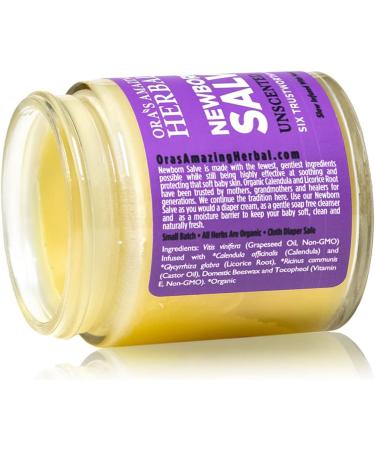 Calendula Baby Salve: Natural Newborn Diaper Balm and Ointment by Ora's Amazing Herbal - Buy Online on GoSupps.com