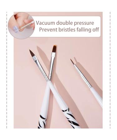 Flywave 8-Piece Gel Brush Set for Nails | Acrylic Nail Art Tools | Professional Gel Painting Brushes - Buy Online on GoSupps.com