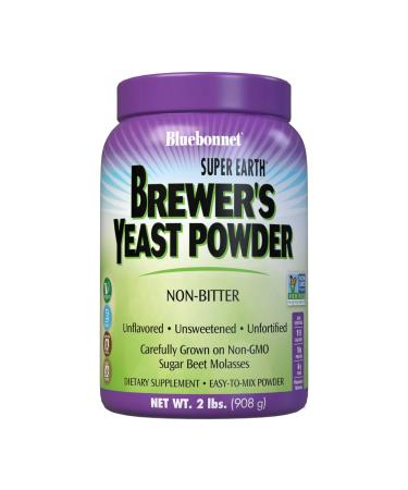 Bluebonnet Nutrition Super Earth Brewer's Yeast Unflavored 2 lb (908 g)