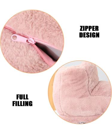 Jacekee Heated Foot Warmers - Comfortable Thick Slippers for Home & Work | Perfect Winter Gift for Dads - Pink - Buy Online on GoSupps.com