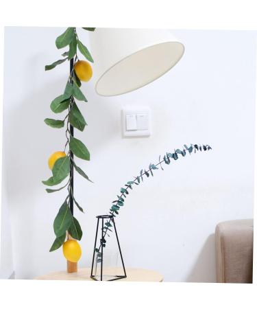 Ciieeo Wedding Garland 2 Pcs Simulation Lemon Rattan Plastic Fake Lemon Wall Decoration Spring Greenery Garland Yellowx2pcs 195x10cmx2pcs - Buy Online on GoSupps.com