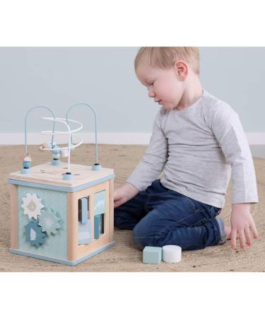 Little Dutch Activity Cube - Blue Motor Skills Loop Adventure for Kids | Shop Internationally - Buy Online on GoSupps.com