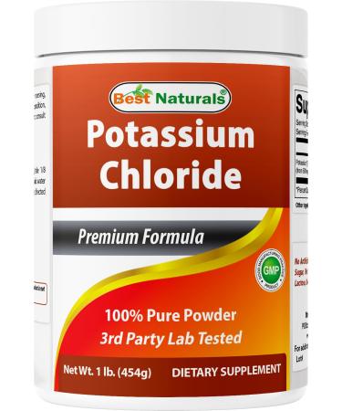 Best Naturals Potassium Chloride Pure Powder 1 Pound