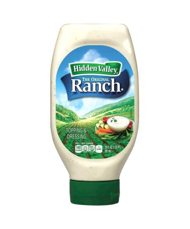 Hidden Valley Ranch Dressing & Topping Original 591 ml squeeze bottle (2 pieces)