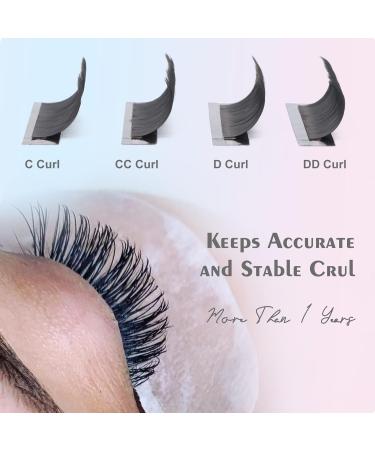 Lash Extension Classic Volume 0.03C 12mm - Soft Matte Black Individual Eyelash Extensions for Professional Salon Use - Buy Online on GoSupps.com