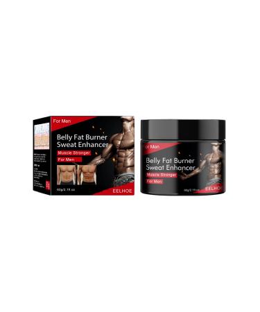 ARANYA Belly Fat Burner Sweat Enhancer Cream Muscle Stronger Formula 60g/2.11oz Athletic Performance Booster for Blood Circulation and Muscle Recovery (MAN)