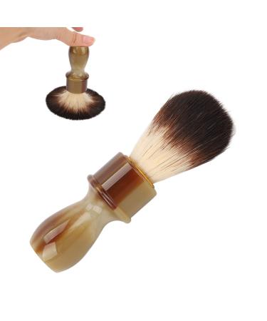 Men's shaving brush handle portable hairdressing salon shaving brush beard ergonomic soft hair shaving cream brush for men father friend