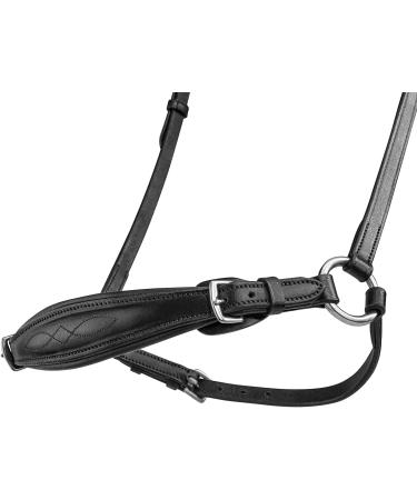 Buy SUNRIDE Hanoverian Bridle & Reins - Premium Leather for Relaxed Riding (Cob Black) | International Shipping Available - Buy Online on GoSupps.com