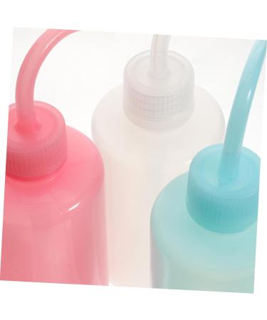 minkissy 3 Pack Eyelash Cleansing Bottle 250 Ml Squeeze Bottles with Curved Mouth and Leakproof Design for Eyelash and Eyebrow Care - Buy Online on GoSupps.com