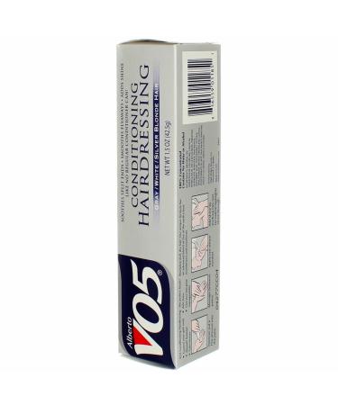 VO5 Conditioning Hairdressing for Gray, White, and Silver Blonde Hair - 1.5 Oz - Smooths Split Ends, Flyaways, and Adds Shine - Buy Online on GoSupps.com
