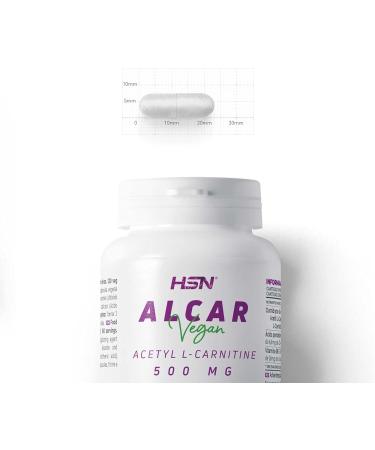  HSN HSN HSN Essentials Acetyl L Carnitine 500mg Anti-Oxidant Glutathione Precursor Nootropic Concentration Suitable Vegan Glu - Buy Online on GoSupps.com