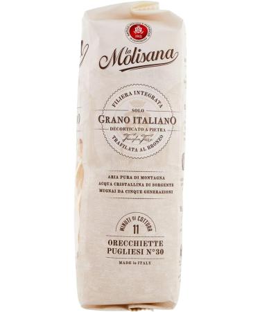  Italian Gourmet E.R. La Molisana Orecchiette Pugliesi N. 30 Slow-Processed Pasta Hard Wheat Semolina Bronze Pasta 500 g + Gourmet Pulp Italian Gourmet Pulp 400 g - Buy Online on GoSupps.com