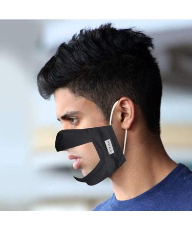 Riou Washable Face Mask - Transparent Breathable Dustproof Bandana Scarf for Adults | International Shipping Available - Buy Online on GoSupps.com