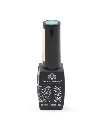 Crackle Gel Nail Polish - 12 Long-Lasting Colors | Captivating Cracked Effects for Salon-Quality Manicure at Home - 8ml - Buy Online on GoSupps.com