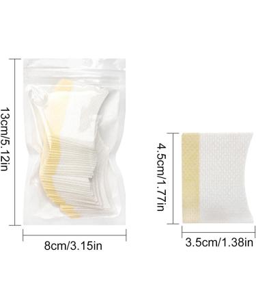 Eyelashes Grafting Pads Eye Makeup Pads Multi-Purpose Sturdy and Eye Makeup Supplies for Eyelash Extension Dyeing Curling and Makeup Removal Jimii - Buy Online on GoSupps.com