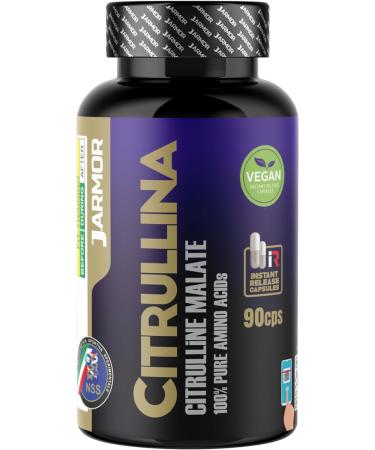 L Citrullin Malat in |1000mg capsules |L-Citrullin is a nitrogen monoxide and L-arginine predecessor |Citrullin Malat adds Jarmor 90 KPS