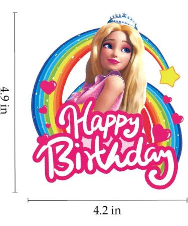 25 Pcs Cartoon Birthday Cake Toppers and Cupcake Toppers - Cartoon Theme Party Decorations Supplies - Buy Online on GoSupps.com