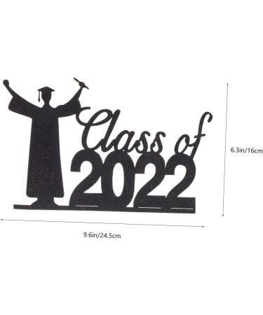 Cabilock 13pcs decorations paper cup props Glitter Cake Decoration dessert toppers cake congrats food toothpick toothpick card stock graduation season Insert card graduation cupcake picks - Buy Online on GoSupps.com