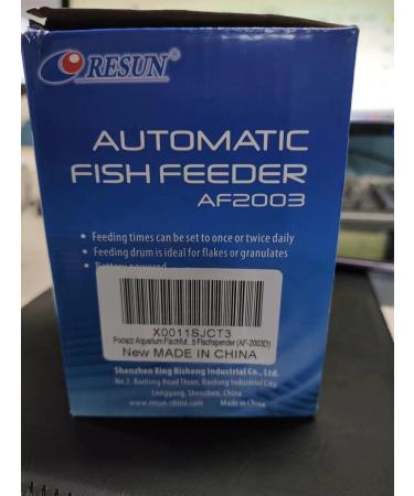Podazz Aquarium Fish Feeder Vacation Aquarium Automatic Fish Food Dispenser Tank Feeder Timer Auto Feeders for Holiday Vacation Fish Dispenser (AF-2003D) AF-2003D Black - Buy Online on GoSupps.com