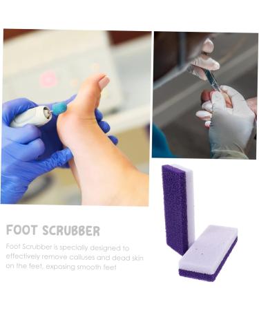 DOITOOL purateur De Pieds 2 Pi ces Exfoliant De Soin Des Pieds Pierre Des Pieds Pour Dissolvant De Peau Dure Morte Outil De Dissolvant Exfoliant De P dicure - Buy Online on GoSupps.com