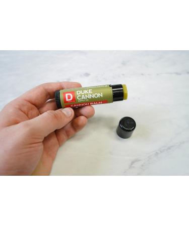 Duke Cannon Balm Tactical Lip Balm with SPF 15 0.56oz Premium Lip Protector with Organic Ingredients Fresh Mint Flavor Natural Beeswax Coconut & Shea Butter UV Protection Fresh Mint 0.56 Ounce (Pack of 1) - Buy Online on GoSupps.com